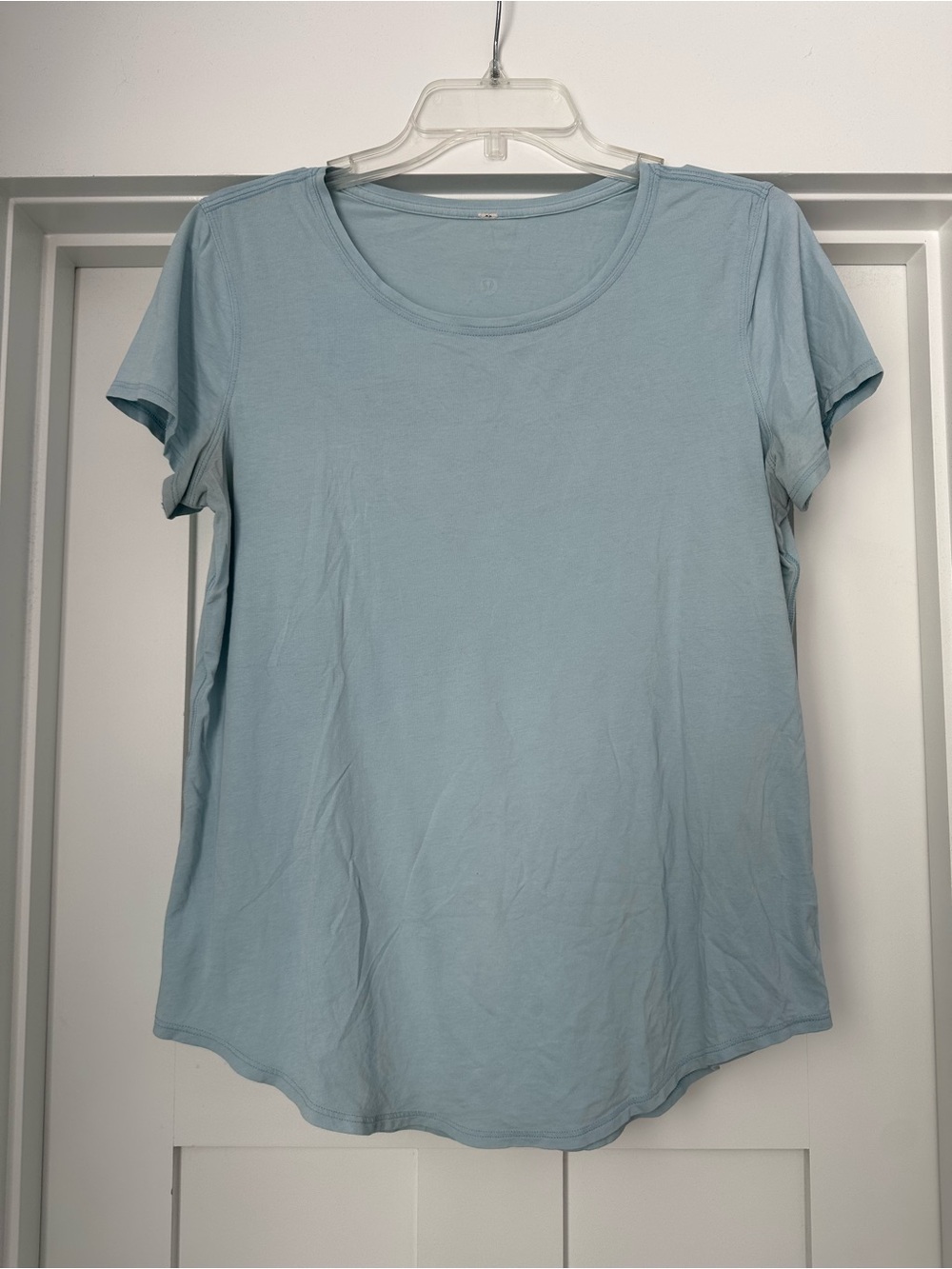 Lululemon Light Blue Women’s Short Sleeve Crewneck Tee